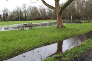 Flooding at The Green, Wraysbury