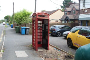 Coppermill Road 'phone box